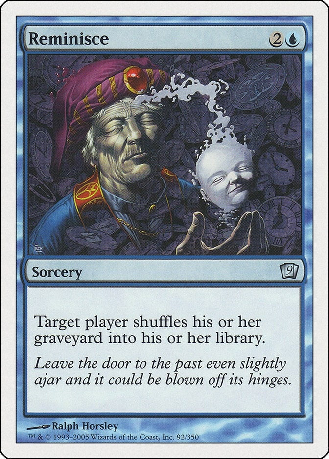 Reminisce (92) [9ED] - MTG Single