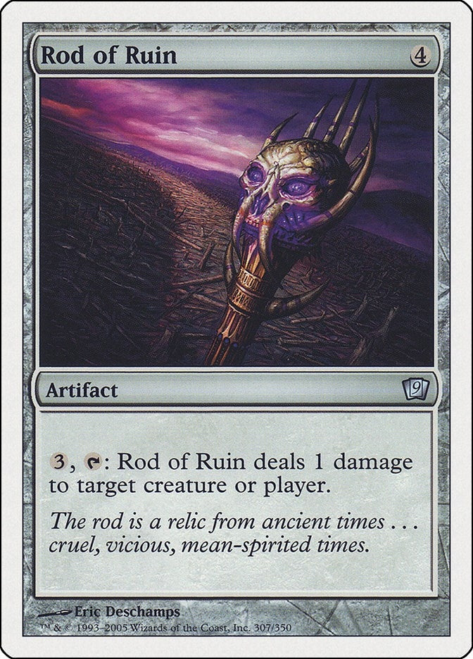 Rod of Ruin (307) [9ED] - MTG Single