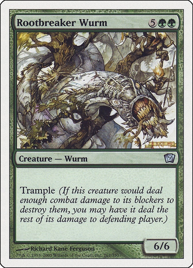 Rootbreaker Wurm (267) [9ED] - MTG Single