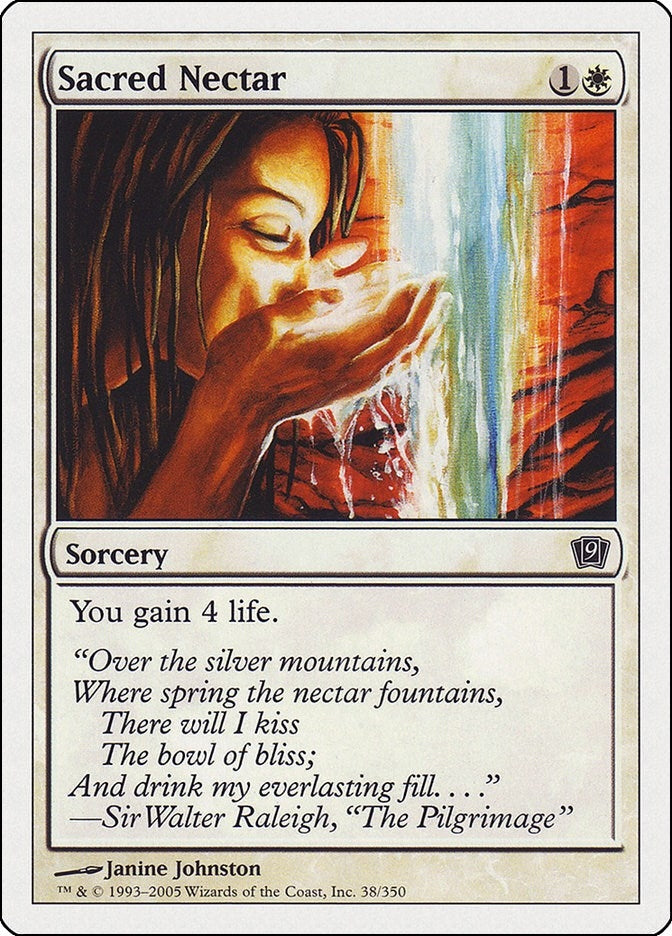 Sacred Nectar (38) [9ED] - MTG Single