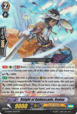 Knight of Ambuscade Redon (1012) [G-CHB01] - Cardfight Vanguard Single