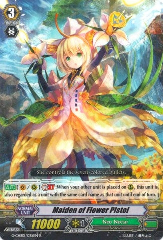 Maiden of Flower Pistol (1035) [G-CHB01] - Cardfight Vanguard Single