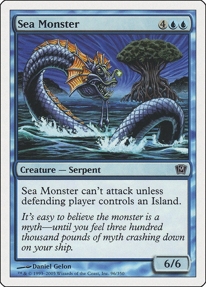 Sea Monster [9ED] - MTG Single
