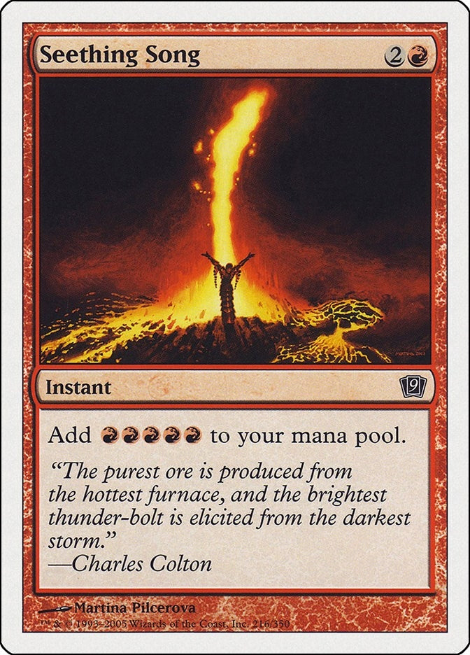 Seething Song (216) [9ED] - MTG Single