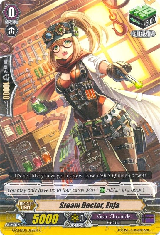 Steam Doctor Enja (1062) [G-CHB01] - Cardfight Vanguard Single