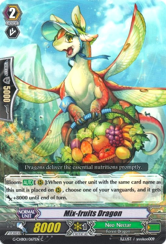 Mix-fruits Dragon (1067) [G-CHB01] - Cardfight Vanguard Single