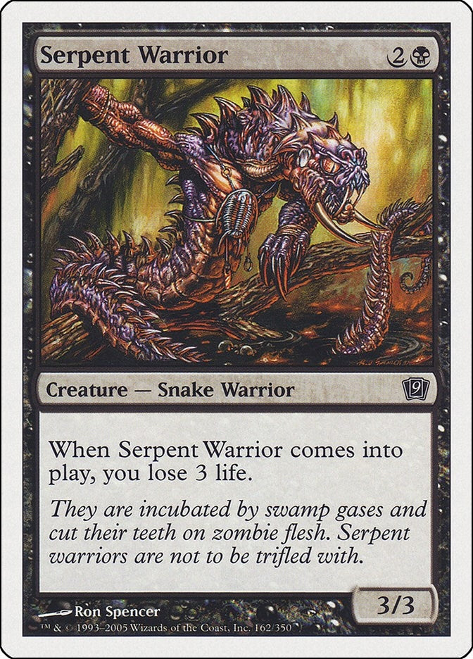 Serpent Warrior [9ED] - MTG Single
