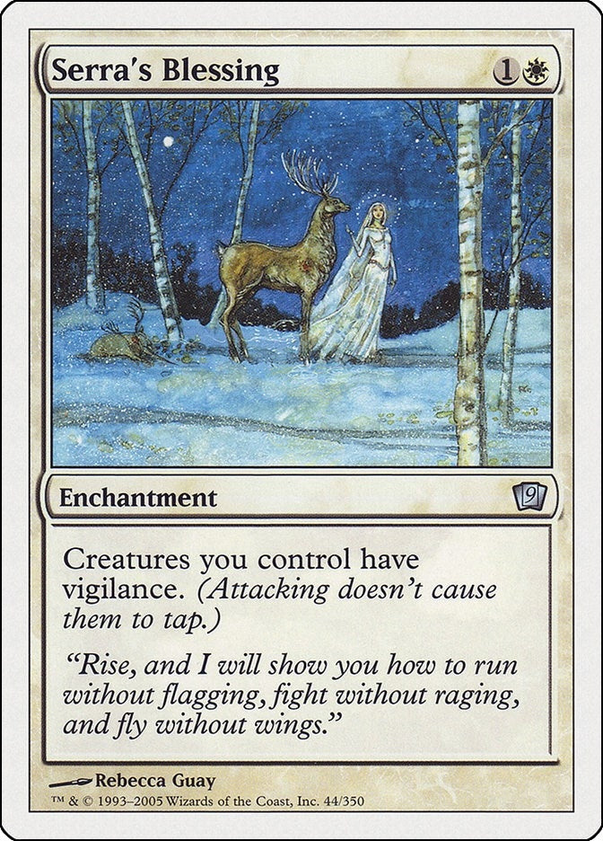 Serra’s Blessing [9ED] - MTG Single