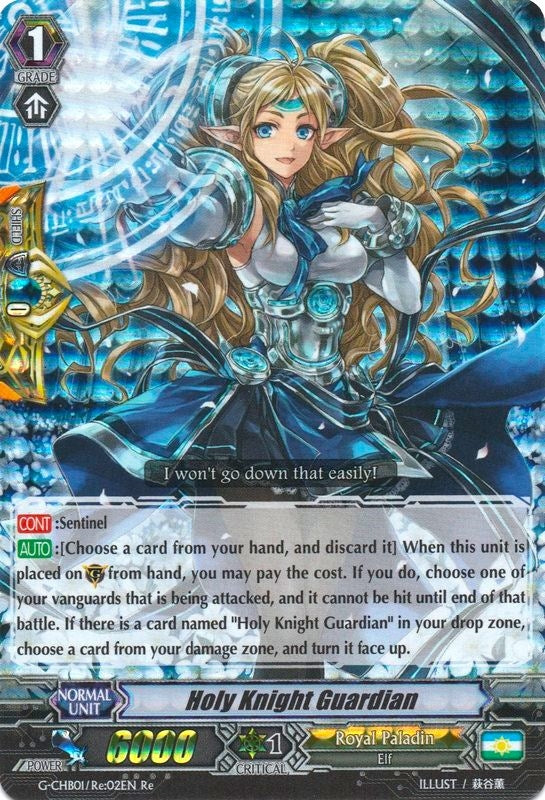 Holy Knight Guardian (102) [G-CHB01] - Cardfight Vanguard Single