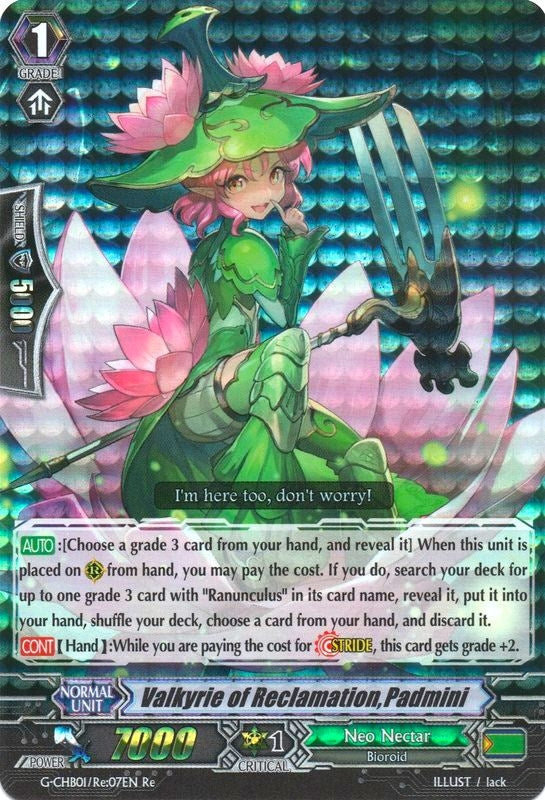 Valkyrie of Reclamation Padmini (107) [G-CHB01] - Cardfight Vanguard Single
