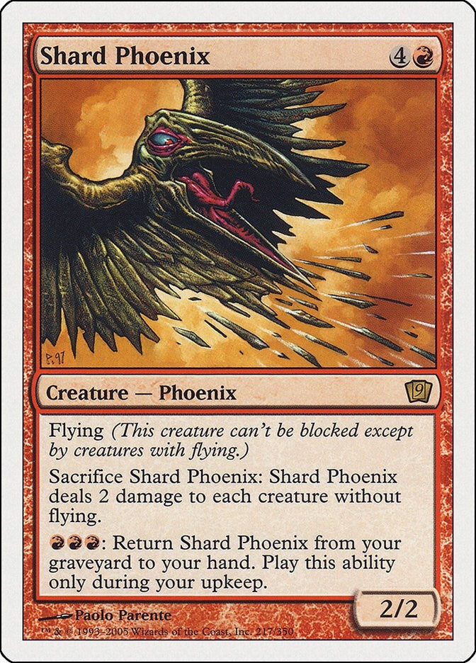 Shard Phoenix [9ED] - MTG Single