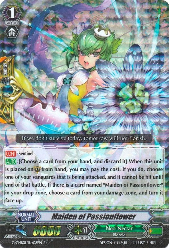 Maiden of Passionflower (108) [G-CHB01] - Cardfight Vanguard Single