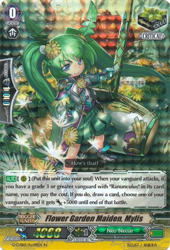 Flower Garden Maiden Mylis (109) [G-CHB01] - Cardfight Vanguard Single