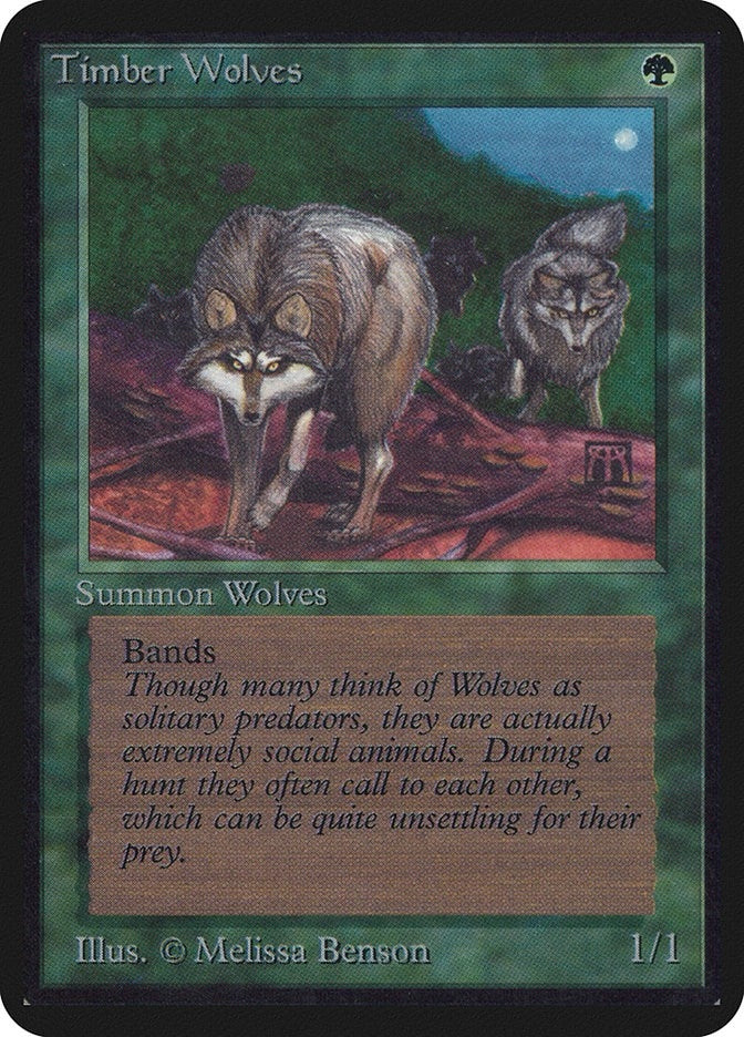 Timber Wolves [LEA] - MTG Single