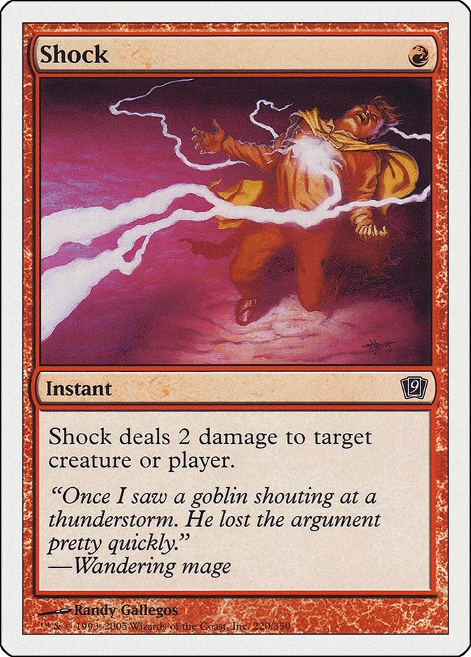 Shock [9ED] - MTG Single