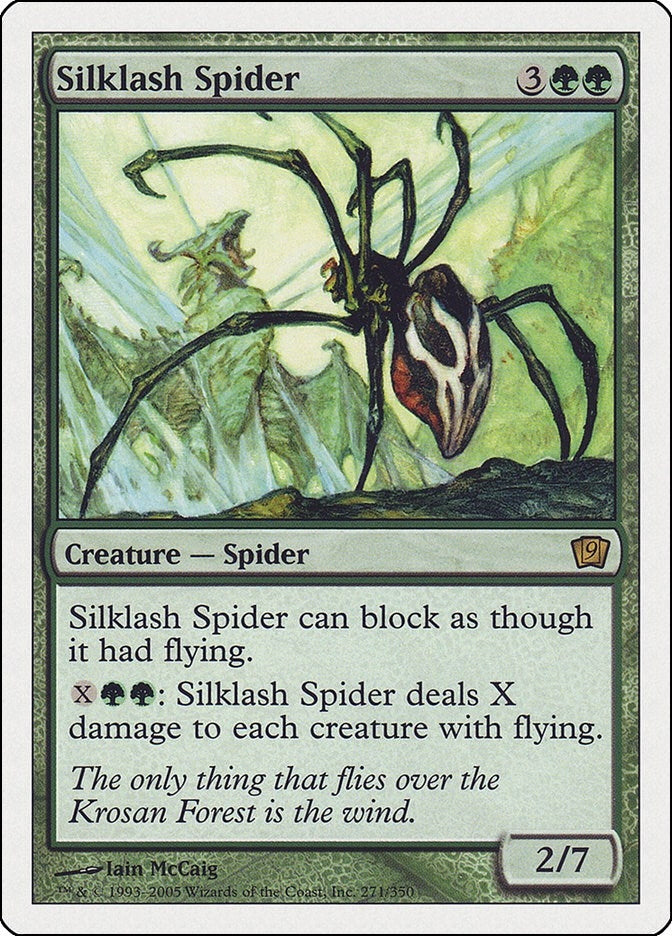 Silklash Spider [9ED] - MTG Single