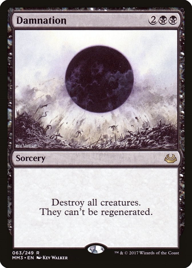 Damnation (63) [MM3] - MTG Single