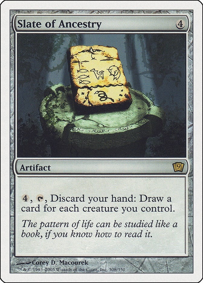 Slate of Ancestry [9ED] - MTG Single