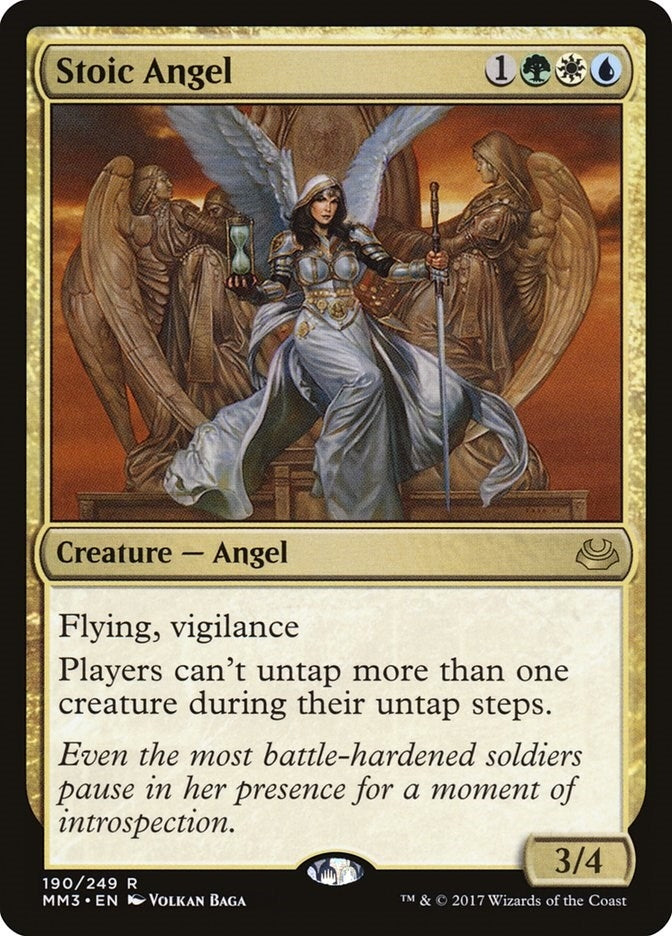 Stoic Angel (190) [MM3] - MTG Single