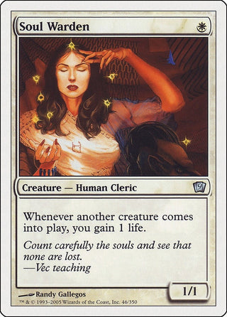 Soul Warden [9ED] - MTG Single