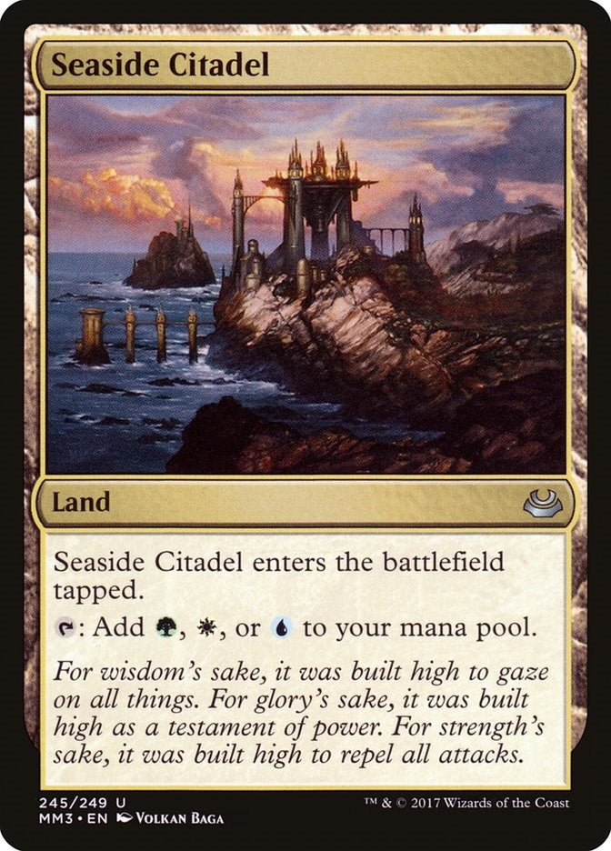 Seaside Citadel (245) [MM3] - MTG Single