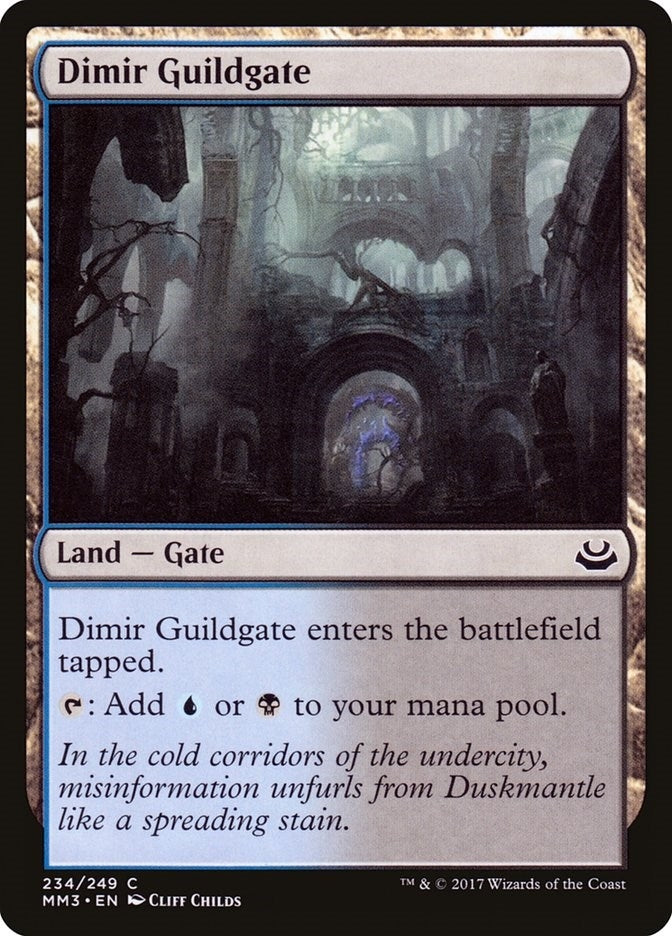 Dimir Guildgate (234) [MM3] - MTG Single