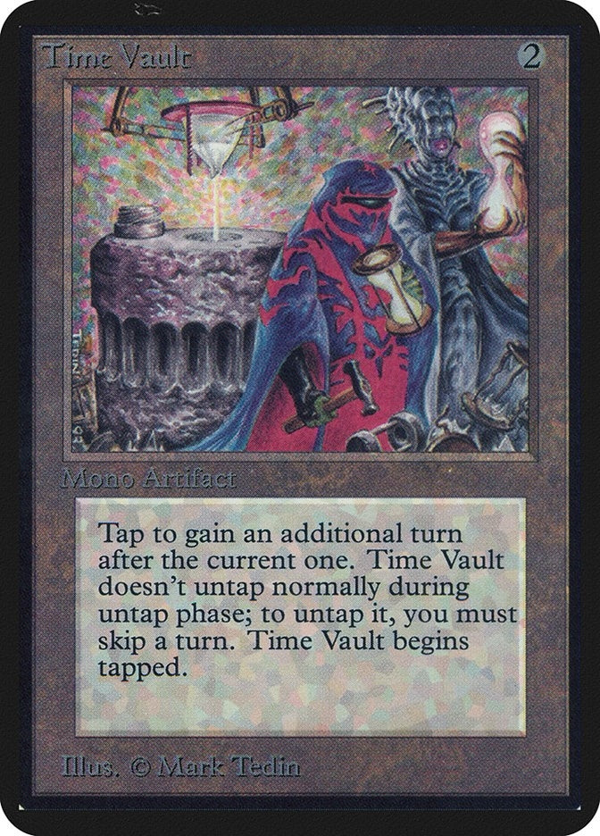 Time Vault [LEA] - MTG Single