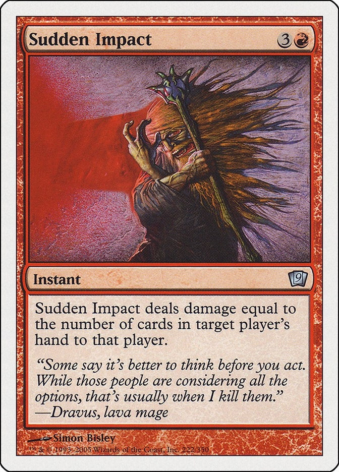 Sudden Impact (222) [9ED] - MTG Single