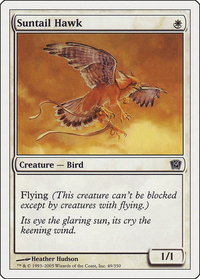 Suntail Hawk (49) [9ED] - MTG Single