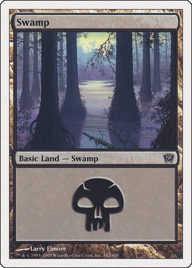Swamp (342) (342) [9ED] - MTG Single