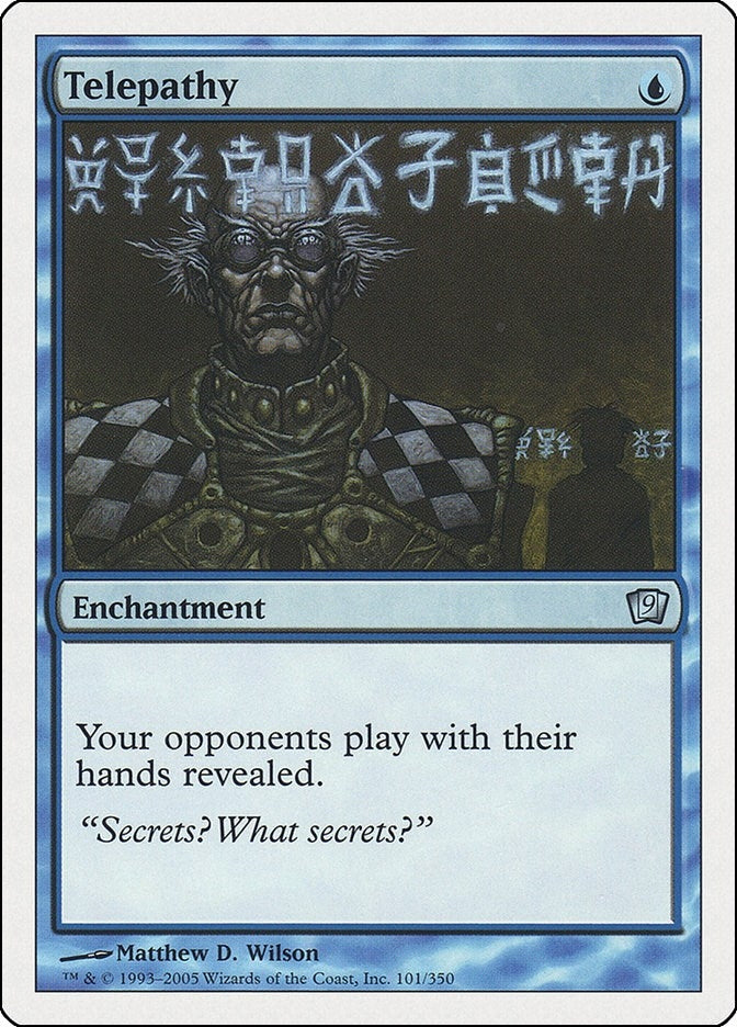 Telepathy (101) [9ED] - MTG Single