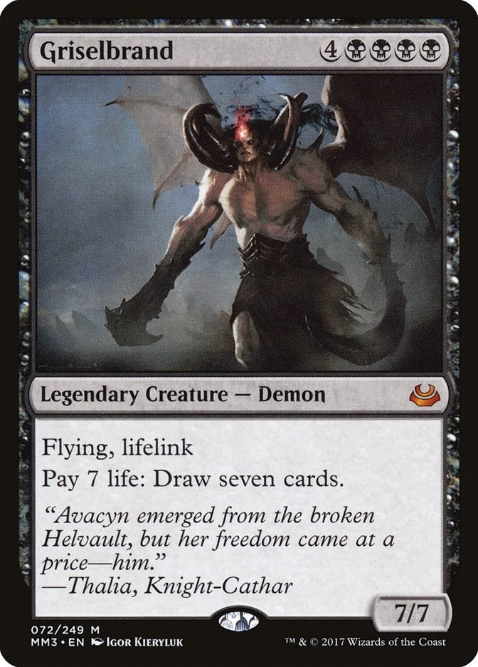 Griselbrand (72) [MM3] - MTG Single