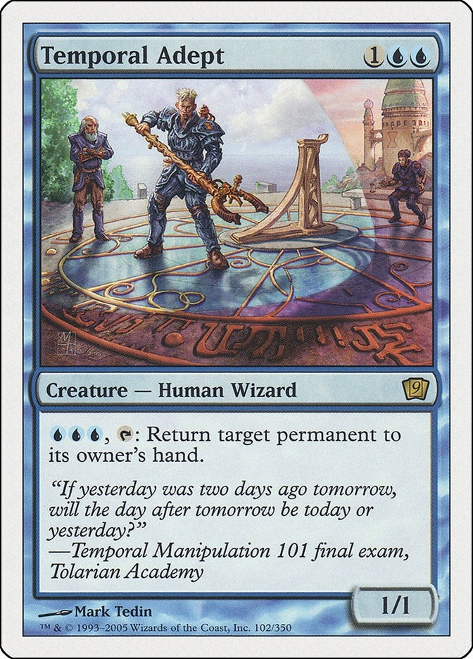 Temporal Adept (102) [9ED] - MTG Single