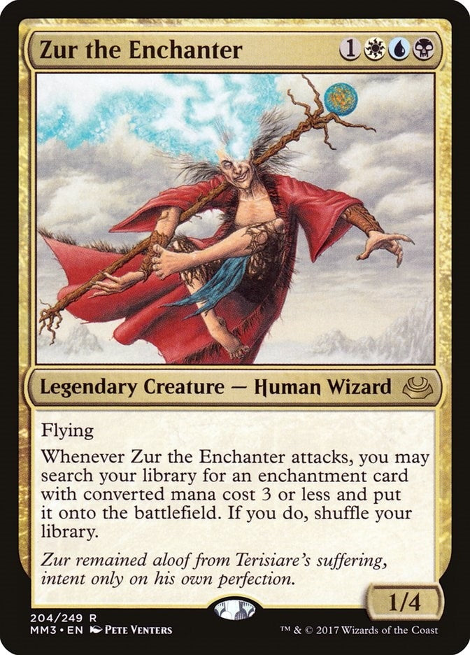 Zur the Enchanter (204) [MM3] - MTG Single