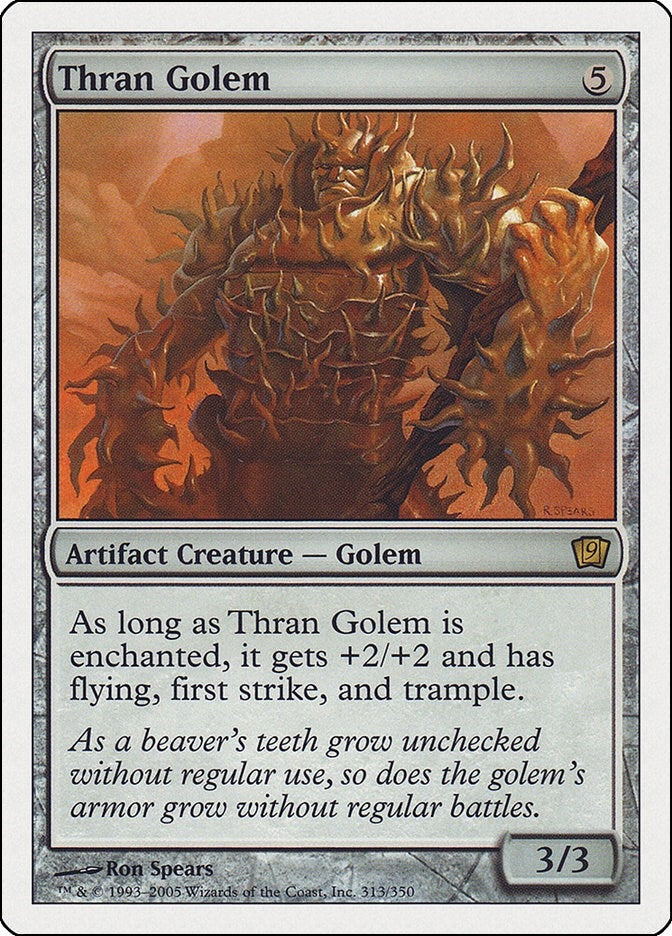 Thran Golem (313) [9ED] - MTG Single