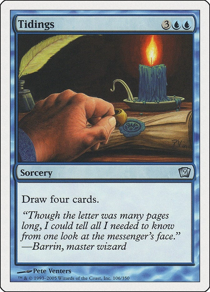 Tidings (106) [9ED] - MTG Single