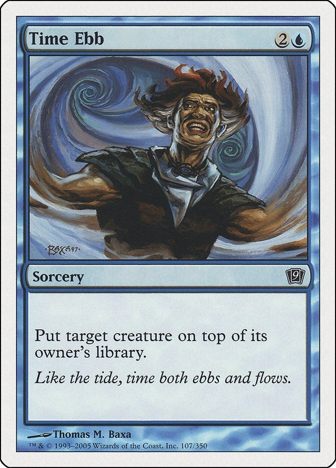 Time Ebb (107) [9ED] - MTG Single