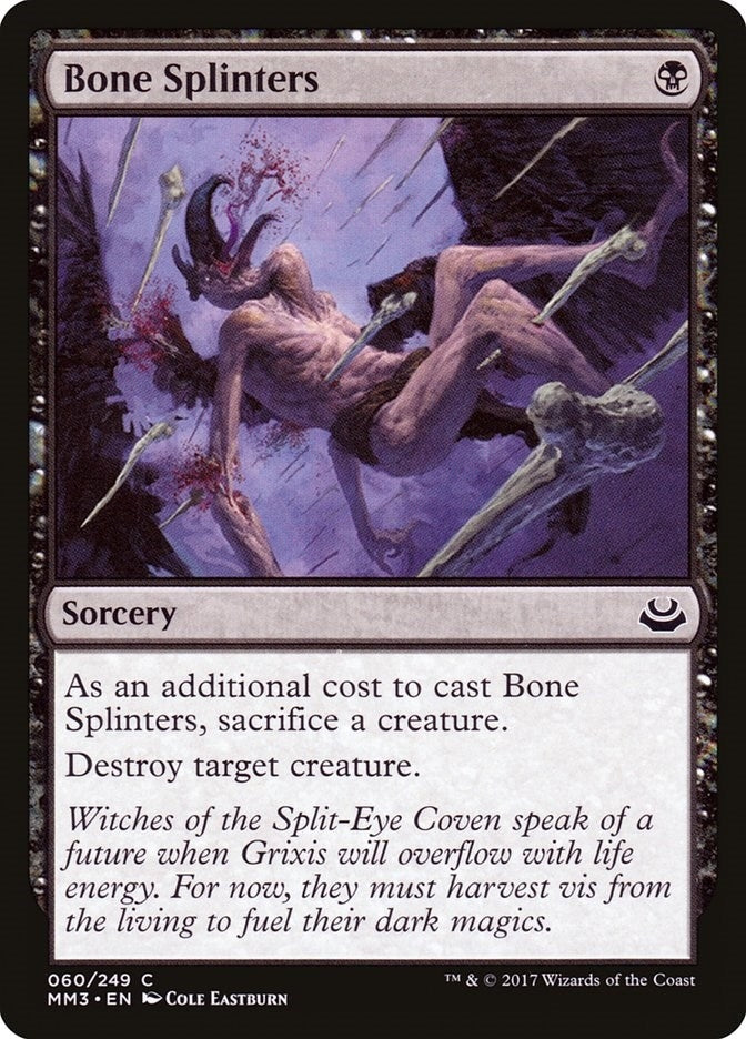 Bone Splinters (60) [MM3] - MTG Single
