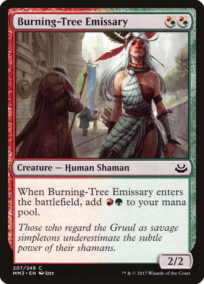 Burning-Tree Emissary (207) [MM3] - MTG Single
