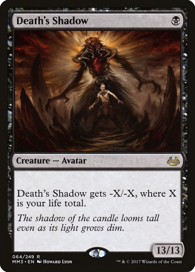 Death’s Shadow (64) [MM3] - MTG Single