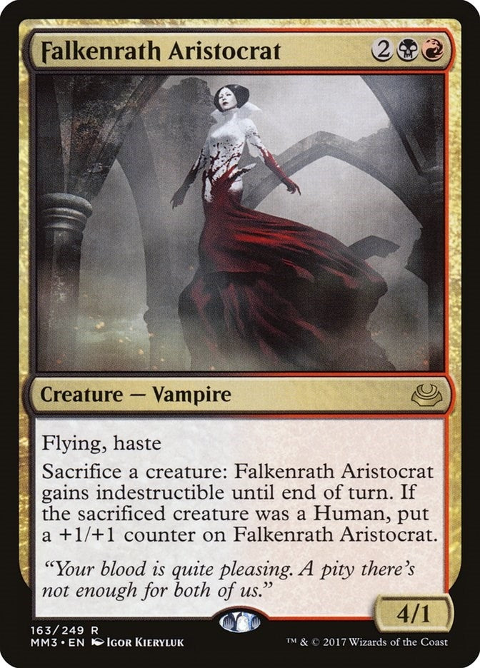 Falkenrath Aristocrat (163) [MM3] - MTG Single