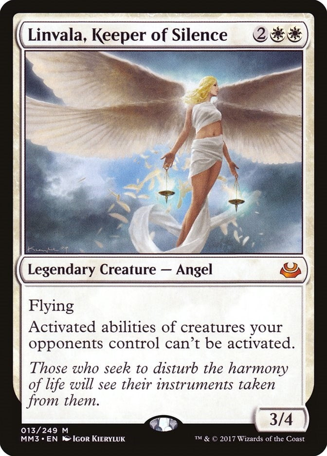 Linvala Keeper of Silence (13) [MM3] - MTG Single