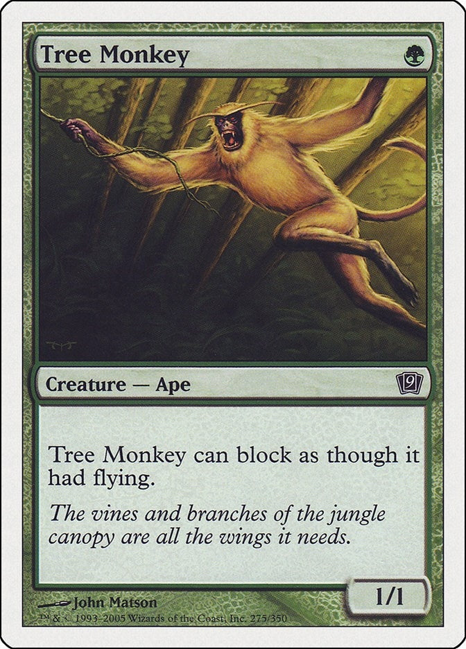 Tree Monkey (275) [9ED] - MTG Single
