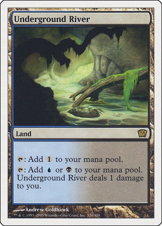 Underground River (326) [9ED] - MTG Single