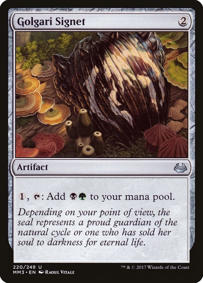 Golgari Signet (220) [MM3] - MTG Single