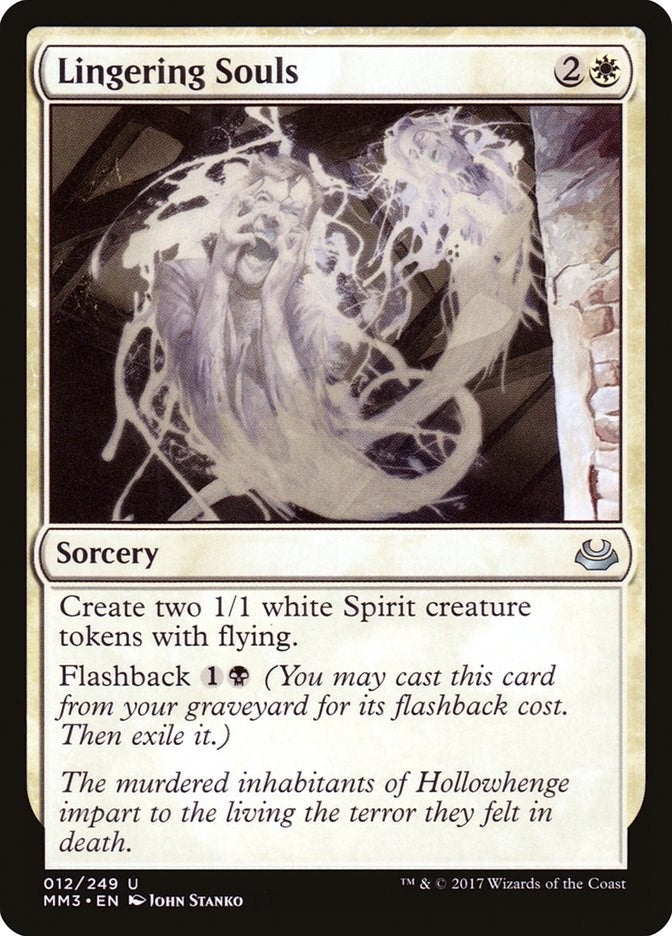 Lingering Souls (12) [MM3] - MTG Single