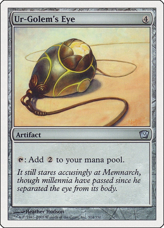 Ur-Golem’s Eye (314) [9ED] - MTG Single