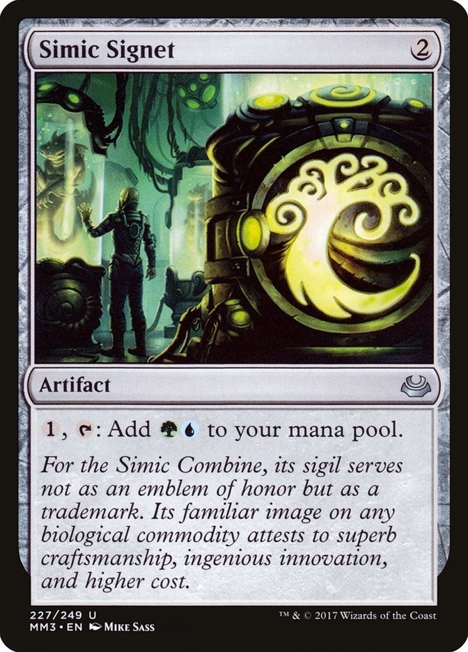 Simic Signet (227) [MM3] - MTG Single