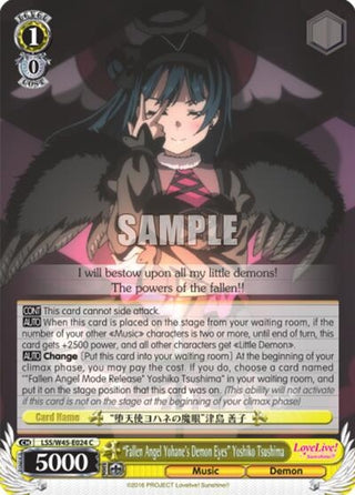 ’Fallen Angel Yohane’s Demon Eyes’ Yoshiko Tsushima (45024) [LSS/W45] - Weiss Schwarz Single