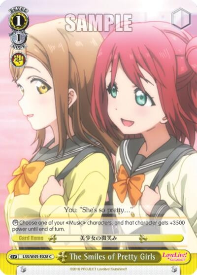 The Smiles of Pretty Girls (45028) [LSS/W45] - Weiss Schwarz Single